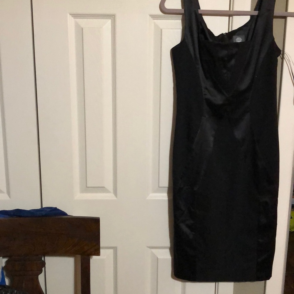Vince camuto black sheeth dress